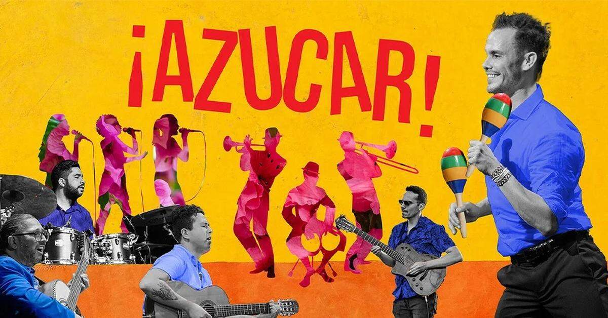 “Azúcar” Celia Cruz 100: ICONS del artista Migguel Anggelo en el Aventura Arts & Cultural Center.