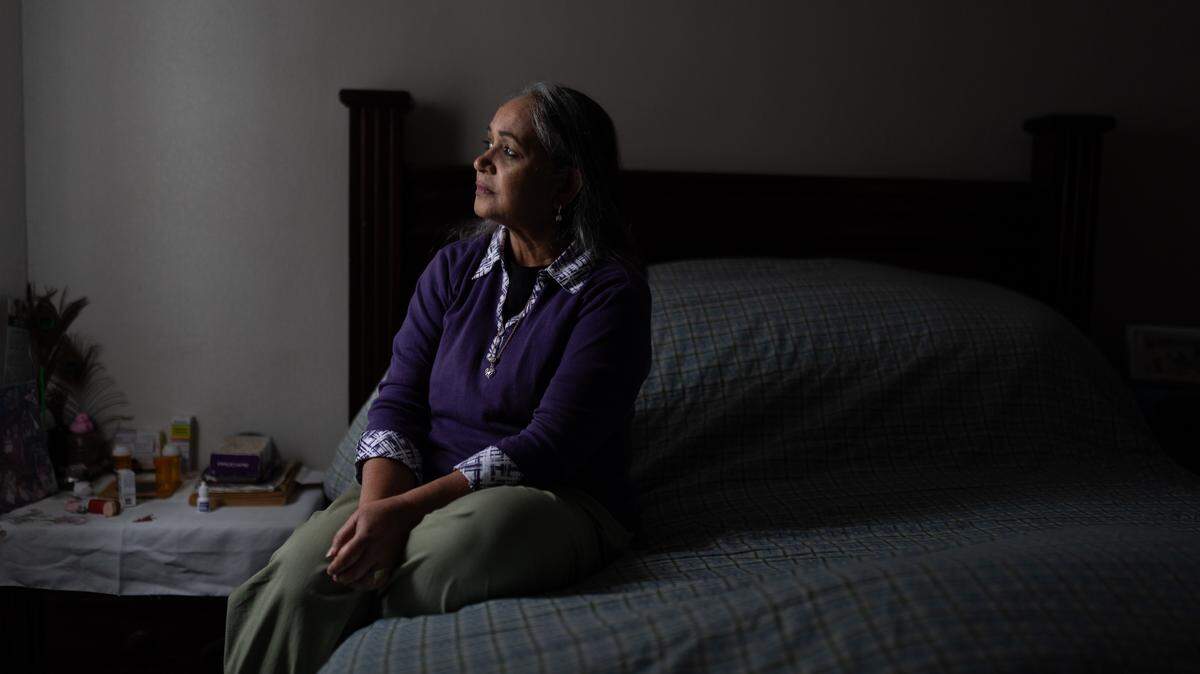 Masuma Khan, una inmigrante de Bangladesh, estuvo detenida durante un mes en 2025 en un centro de detención migratoria en California City, California.