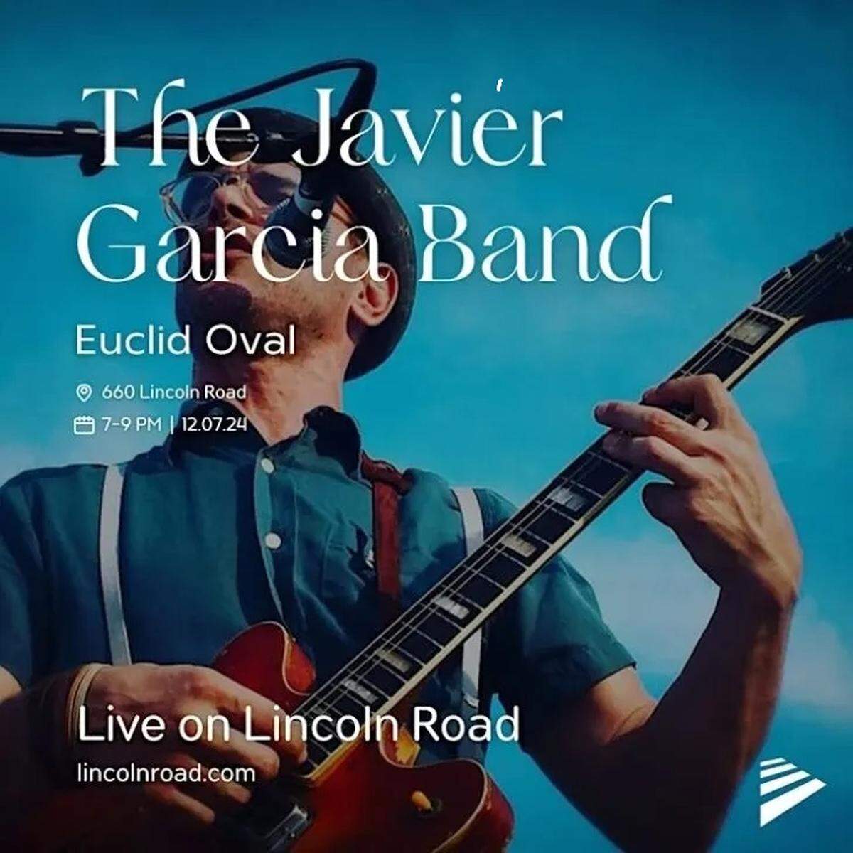 “Live on Lincoln” música, arte, entretenimiento con The Javier Garcia Band.