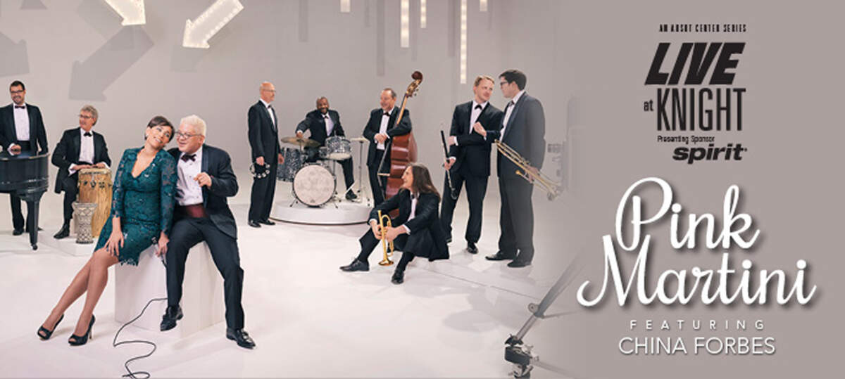 Pink Martini con China Forbes en el Adrienne Arsht Center.