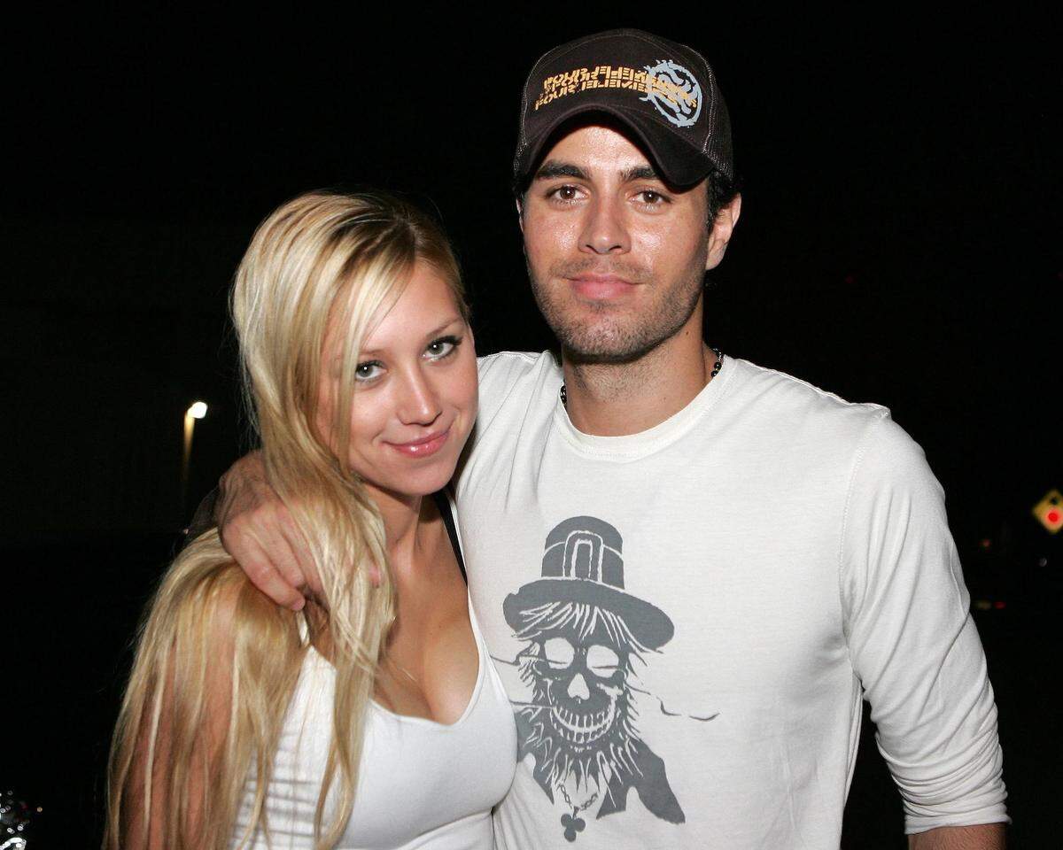 Anna Kournikova and Enrique Iglesias.