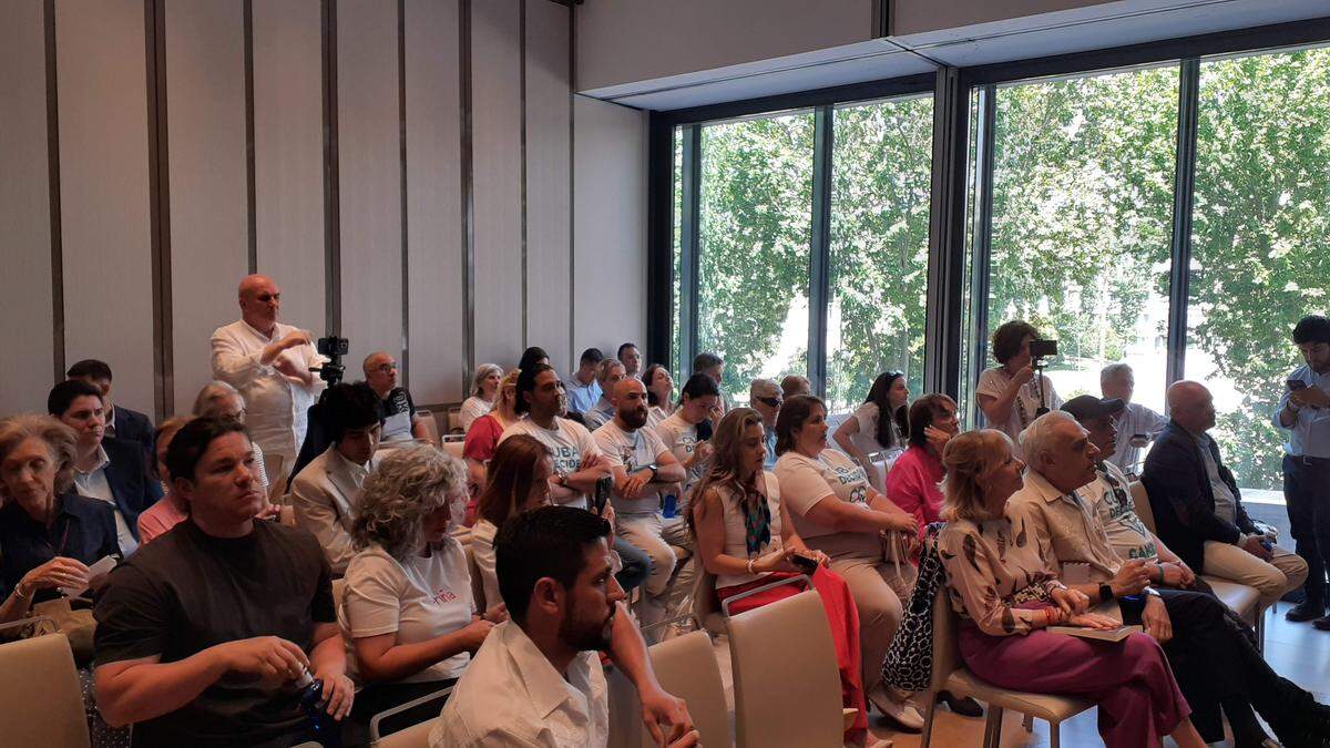 Miembros de diferentes organizaciones signatarias del Acuerdo se dieron cita en Madrid.