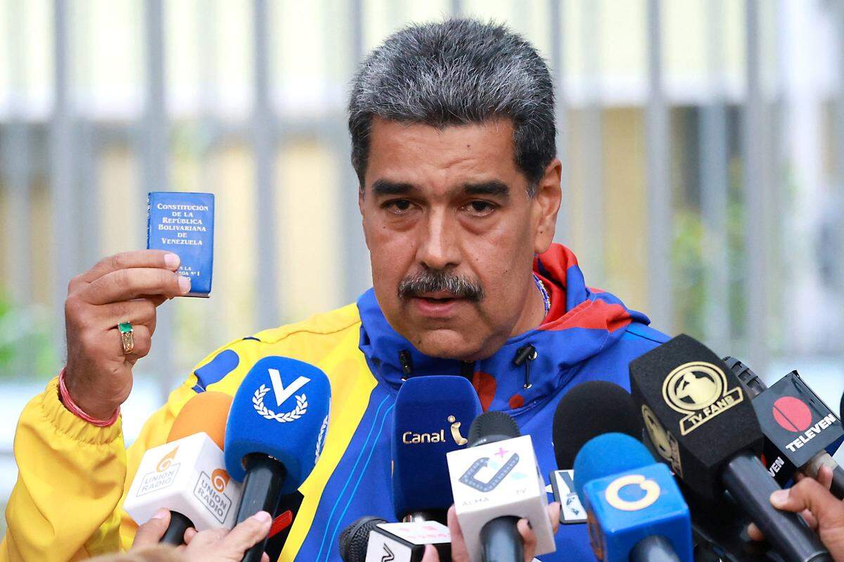 El gobernante venezolano Nicolás Maduro