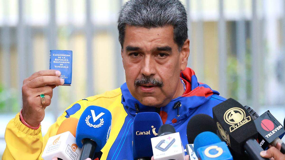 Venezuelan leader Nicolás Maduro
