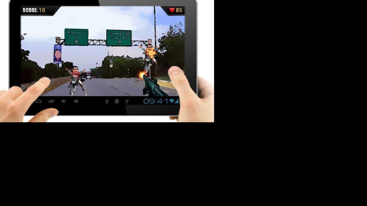 El videojuego 'Chavista attack' consiste en asesinar a militantes del gobierno en las calles de Caracas para evitar que tomen el control del Legislativo.
