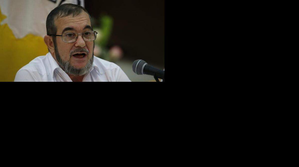 El líder de las FARC, Rodrigo Londoño Echeverri, alias “Timochenko”
