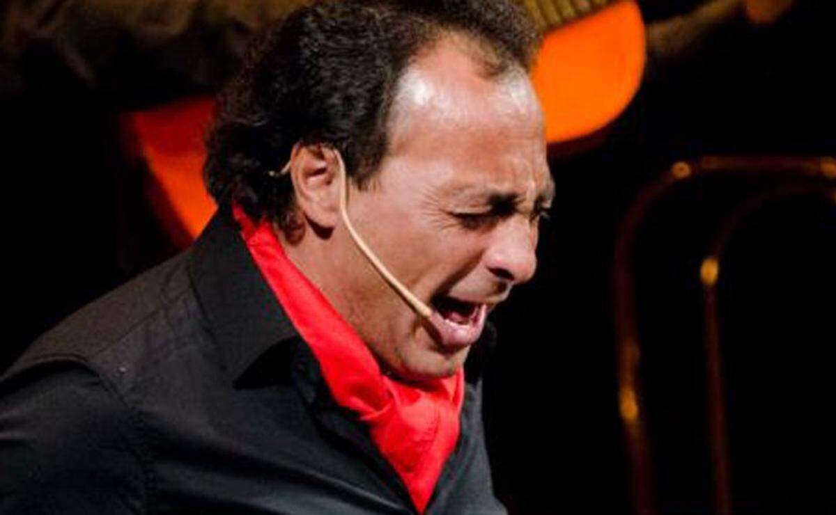 En cantaor Morenito de Íllora.