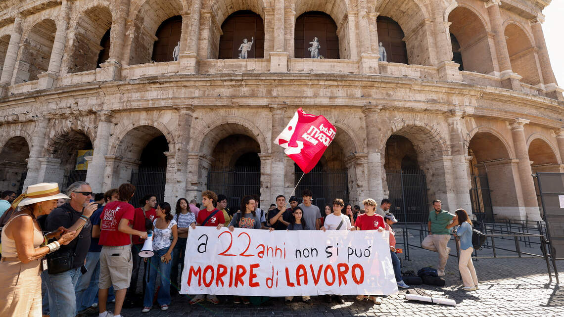 El Coliseo de Italia cierra tras la muerte de trabajador en un accidente