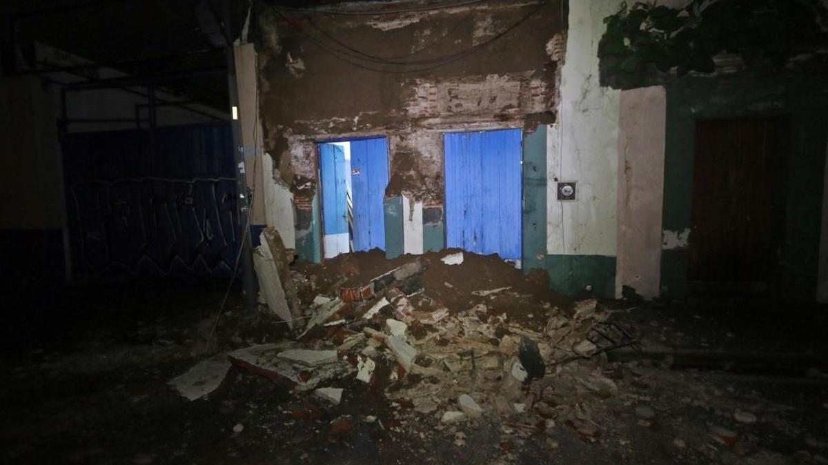 Daños causados por el terremoto en Oaxaca, México, el pasado 8 de septiembre.