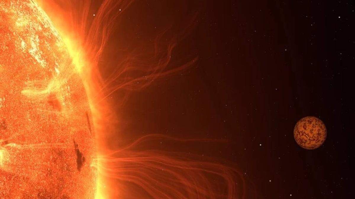 16/12/2024 Una impresión artística de Trappist-1 b poco antes de pasar detrás de la fría estrella enana roja, Trappist-1. Estas estrellas son conocidas por su actividad con grandes manchas y erupciones. Trappist-1b puede experimentar un intenso vulcanismo.
POLITICA INVESTIGACIÓN Y TECNOLOGÍA
THOMAS MÜLLER (HDA/MPIA)

