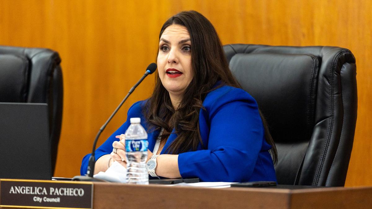 City council member Angelica Pacheco faces healthcare fraud charges. She surrendered to the FBI on Thursday, June 20, 2024.