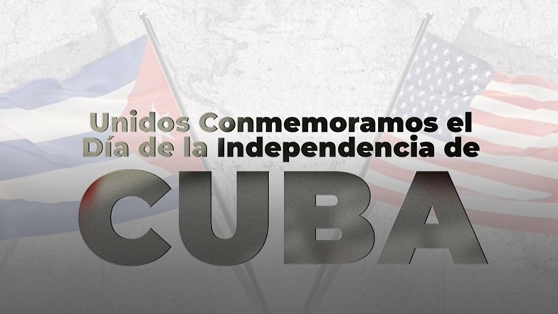 Cubanoamericanos en Miami celebran los 119 años de instaurada la República