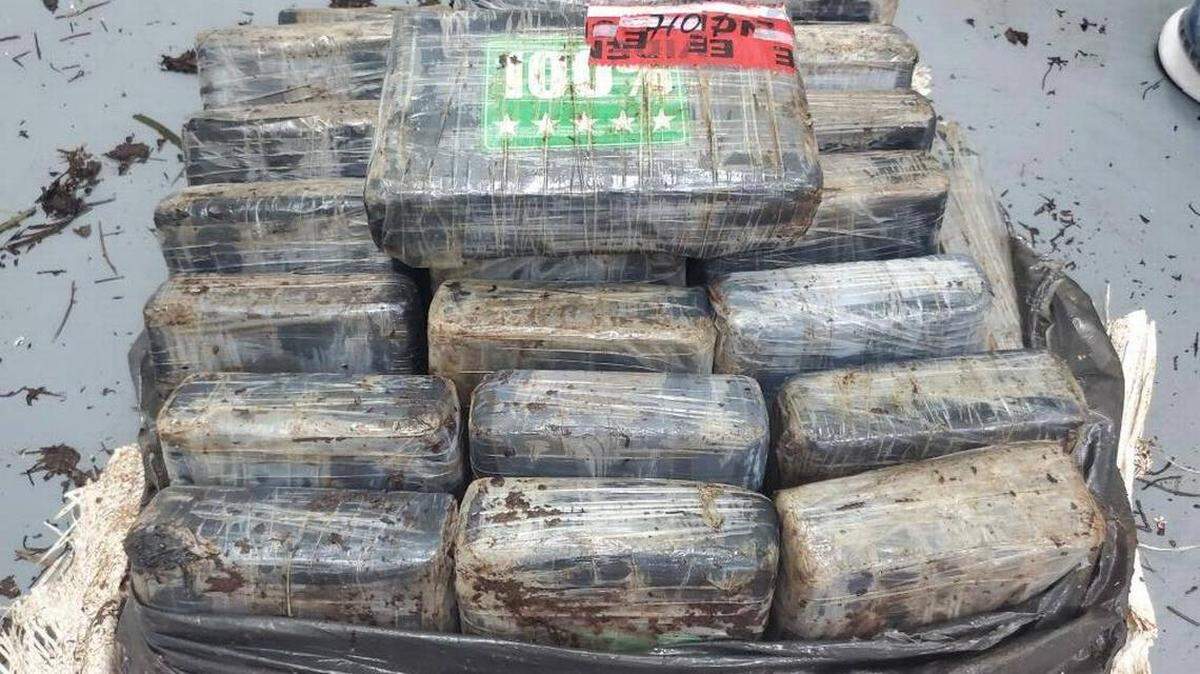 Un total de 126 libras de cocaína se encontró en los Cayos de la Florida el fin de semana del 29 de julio de 2022 en tres lugares diferentes, según autoridades locales y federales.