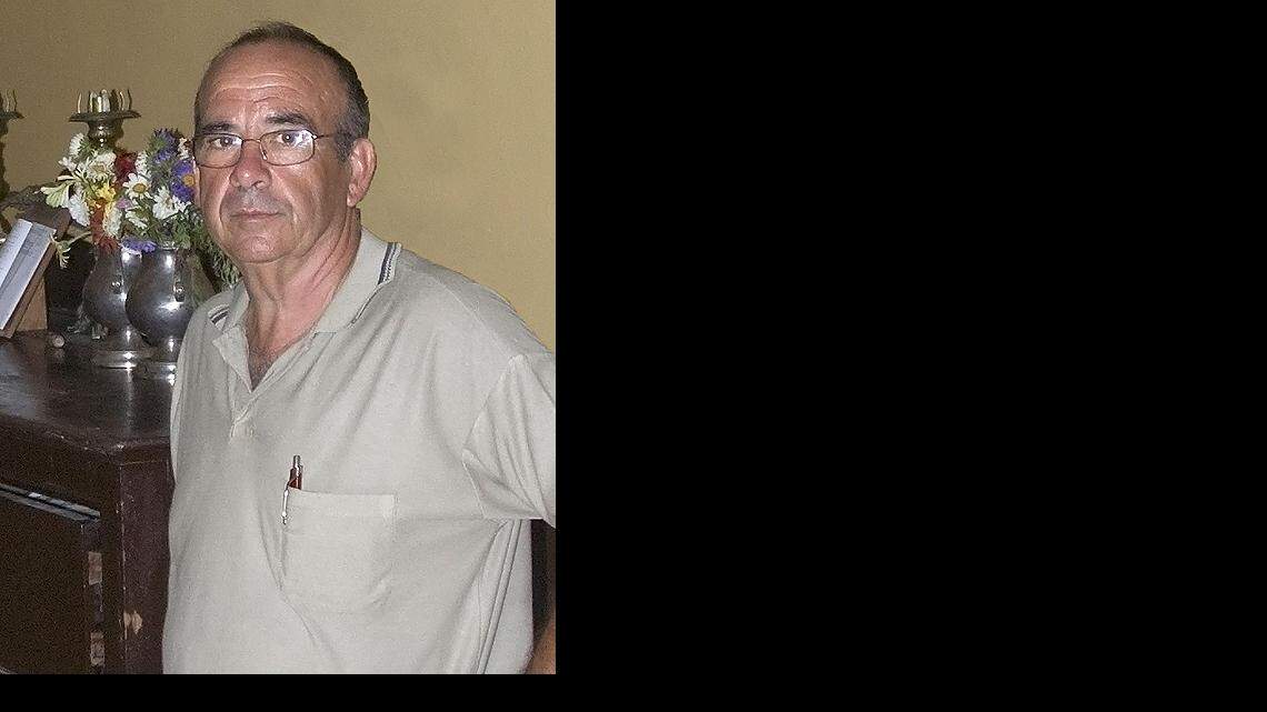 Fotografia de archivo tomada en La Habana (Cuba) del sacerdote español Eduardo de la Fuente Serrano, de 61 años, que ha aparecido apuñalado en la cuneta de una carretera de Cuba a unos veinte kilómetros de La Habana.