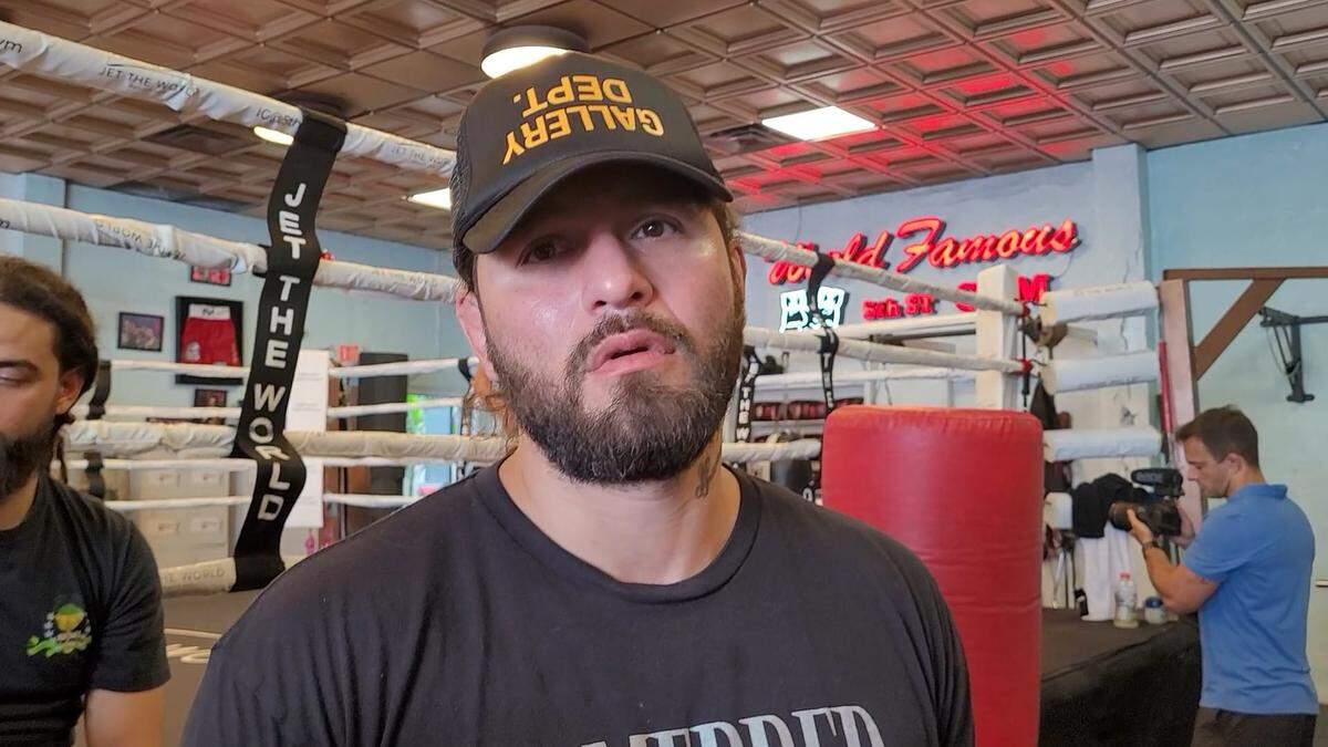 JORGE MASVIDAL es el promotor de la pelea entre las leyendas Junior Dos Santos y Fabricio Werdum este viernes en Jacksonville.