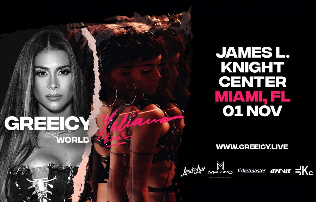 Greicy Word Tour en el James L. Knight Center.