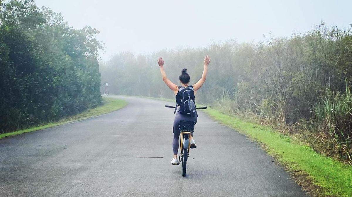 El sendero Shark Valley en los Everglades es un circuito de 15 millas perfecto para un energizante paseo en bicicleta.