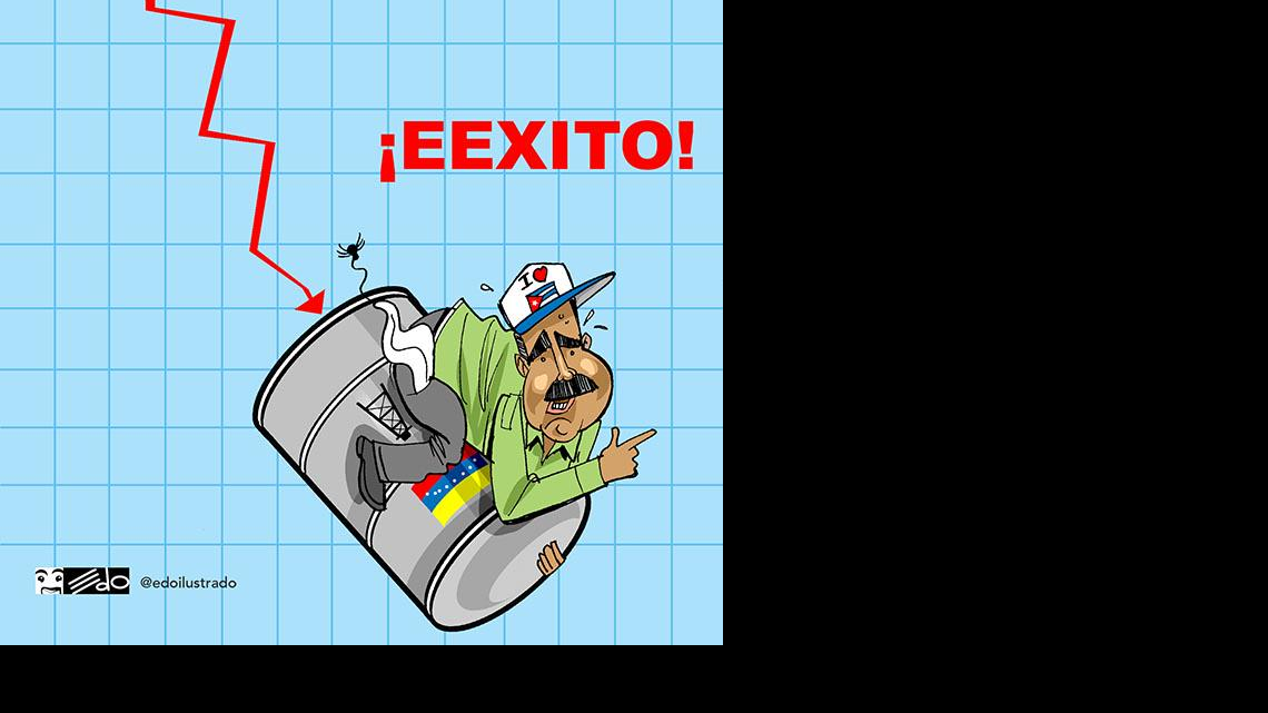 Una caricatura del artista venezolano Edo. 