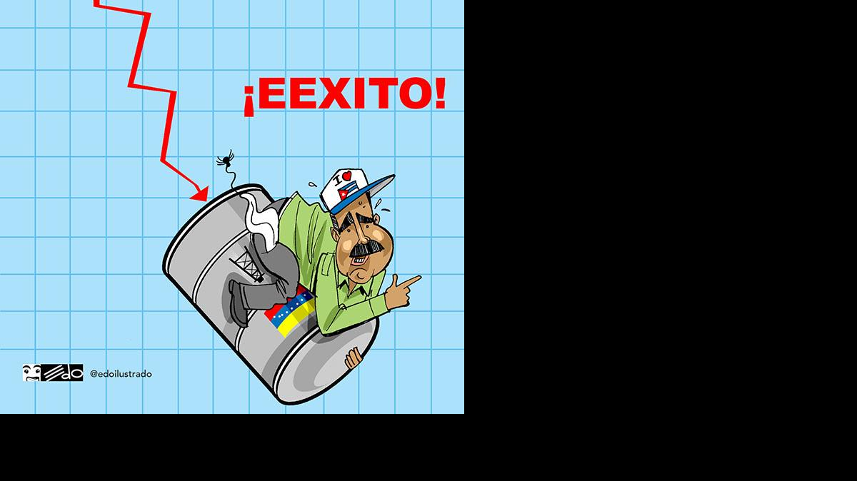 Una caricatura del artista venezolano Edo. 