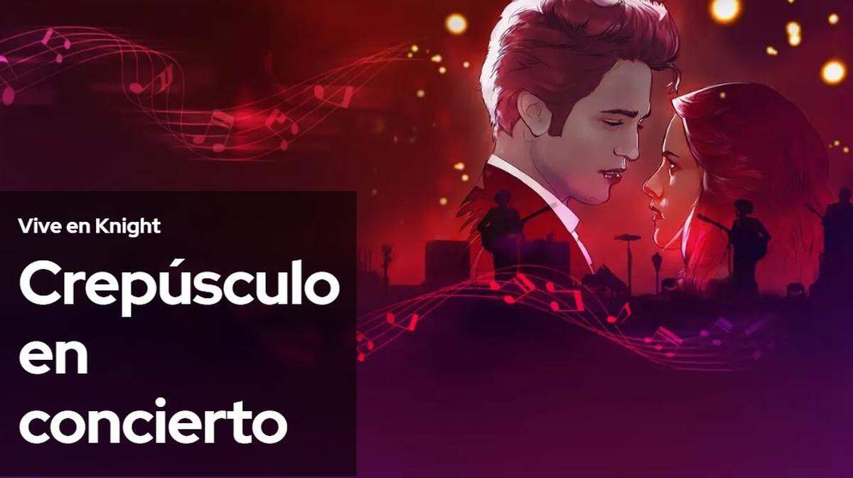 Crepúsculo en concierto en el Arsht Center.