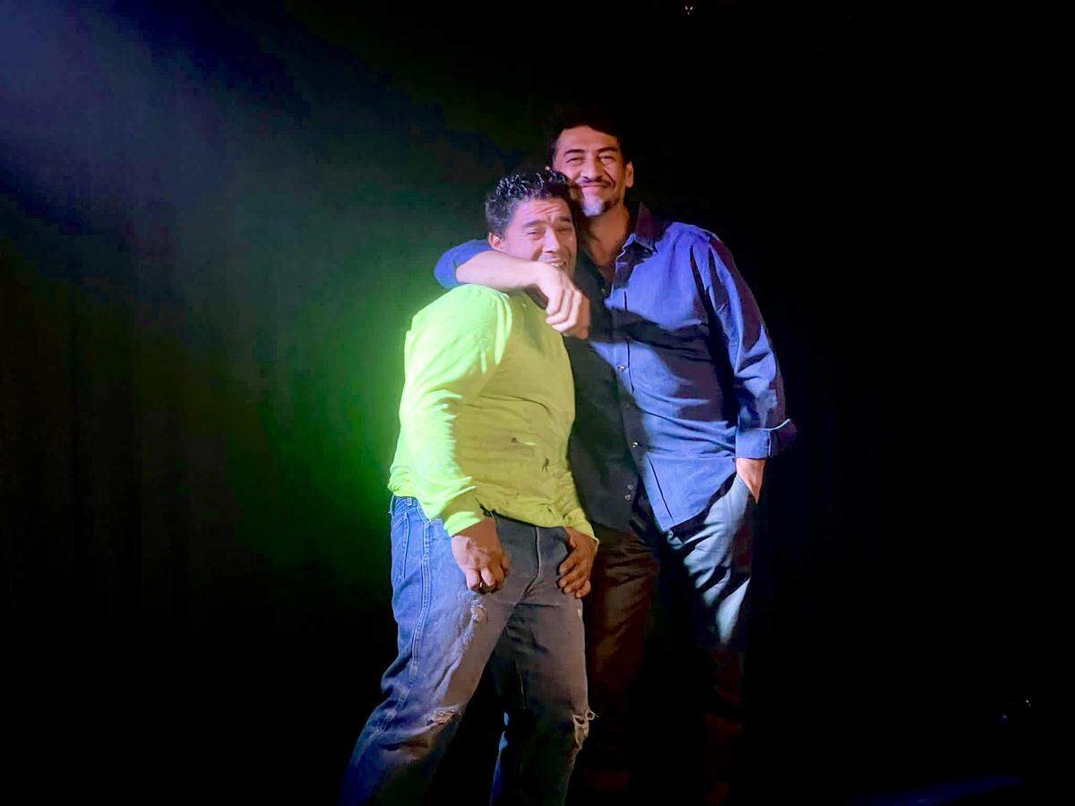 Boris Roa y Gabriel Porras