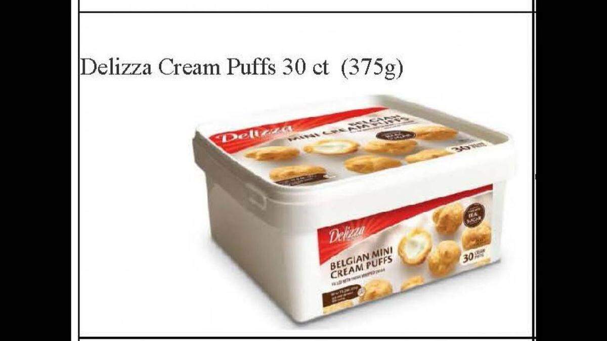 Ordenan recoger Minicremitas Belgas (Belgian Mini Cream Puffs) de la marca Delizza, ya que podrían tener “pequeños fragmentos de metal” dentro.