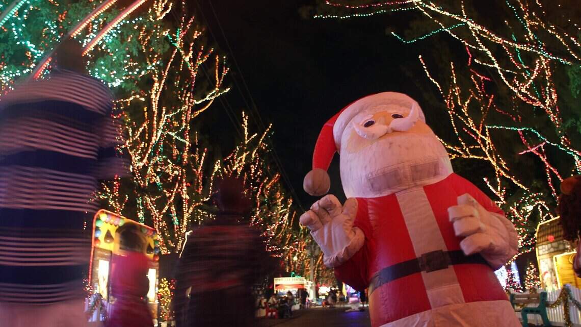 Halloween y Santa’s Enchanted Forest en pleno agosto