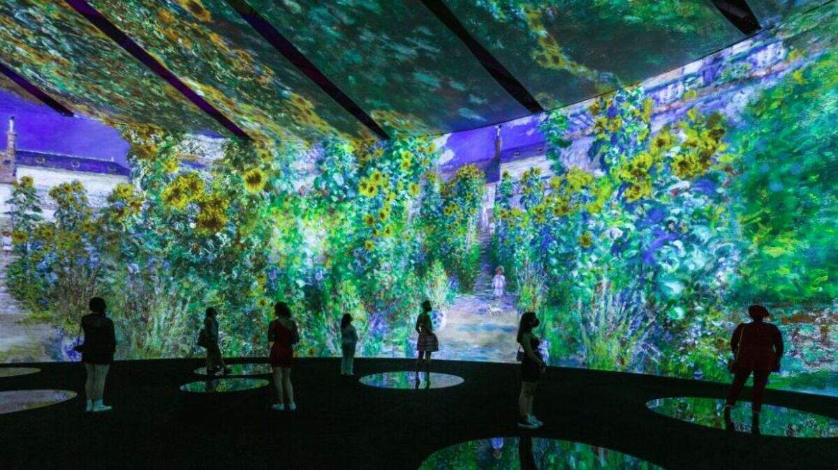 “Beyond Monet” una experiencia artística para recordar en el Ice Palace Studios.