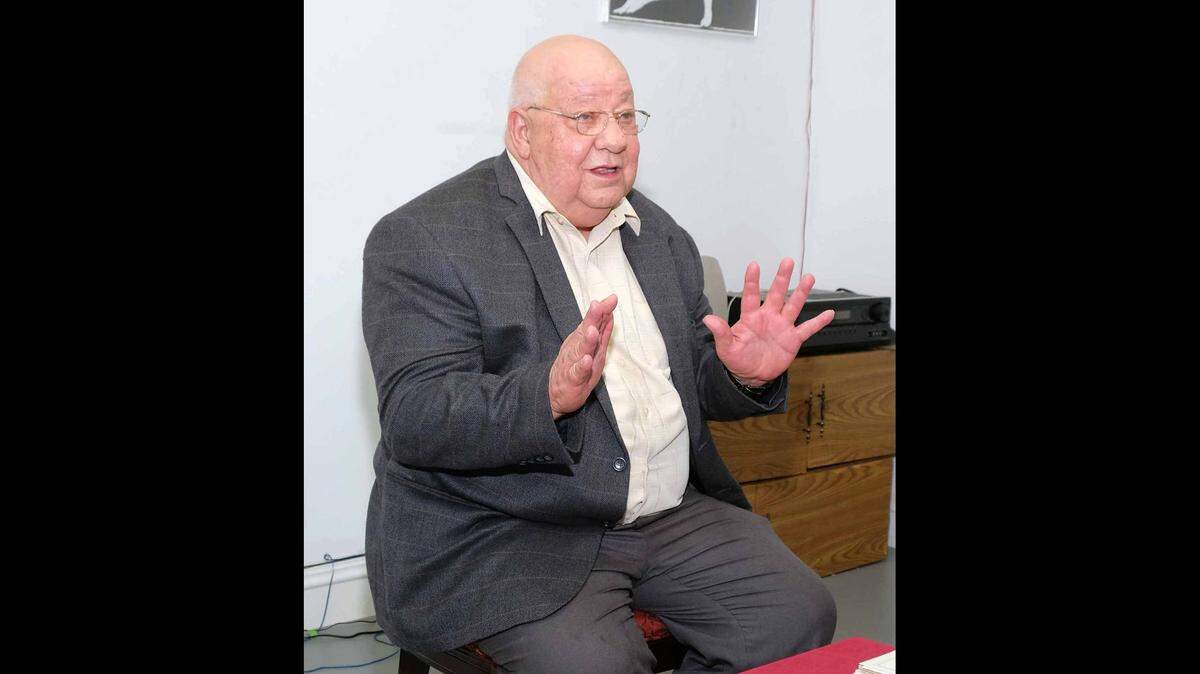 José Abreu Felippe en una foto del 2015 en Viernes de Tertulia en el Centro Cultural de La Pequeña Habana.