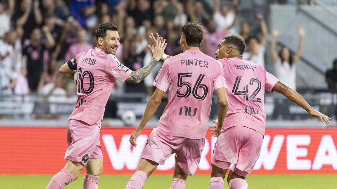 Con un doblete de Messi, el Inter Miami cumple el trámite en su debut en la Leagues Cup