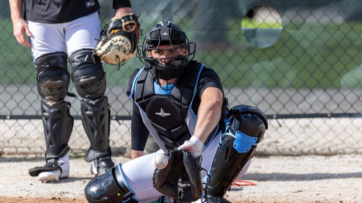 Alguna vez el receptor Nick Fortes fue el joven inexperto del equipo. Ahora es visto como uno de los veteranos que conoce bien los entresijos de los Marlins.