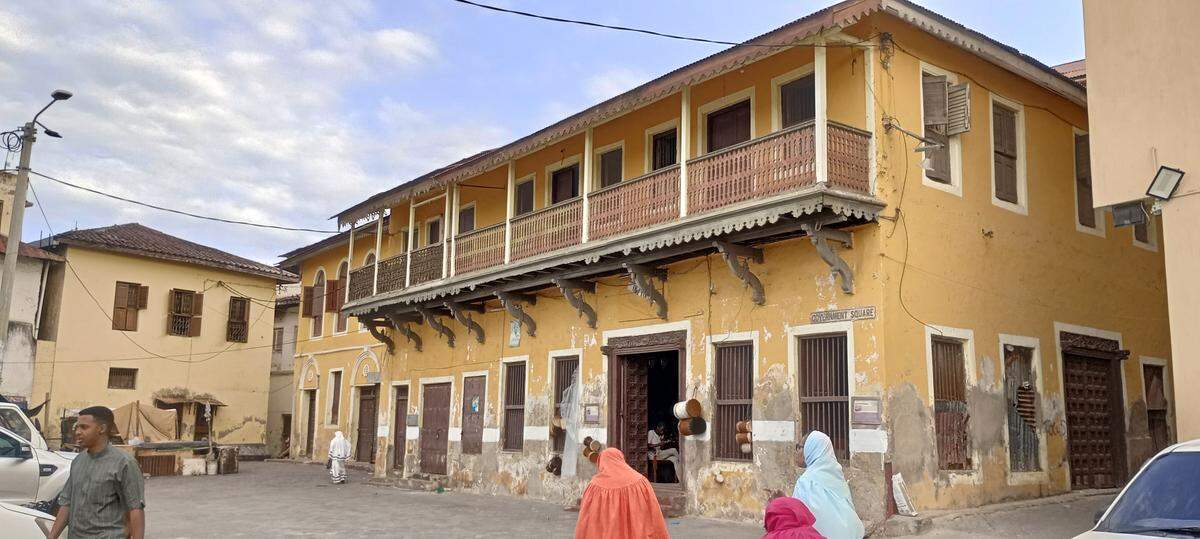 El casco antiguo de Mombasa mantiene todas las características de las antiguas ciudades swahilis.