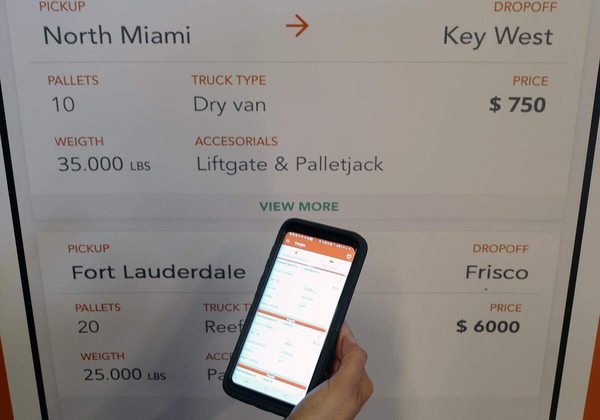 QuickLoad, founded in 2015 in Allapattah, has been called “Uber for trucks” by some of the 1,000 drivers and 500 clients who  currently use it. The app can be used by individuals who need to move bulky items or companies with big shipments.