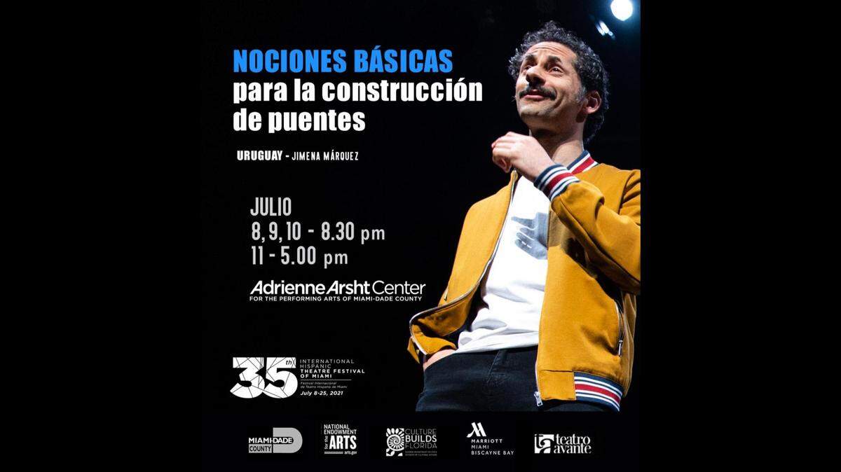 35 Festival internacional de teatro hispano de Miami en el Arsht Center.