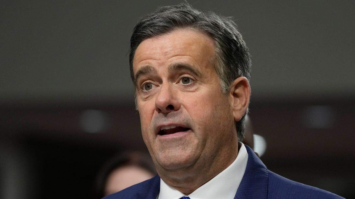 John Ratcliffe, nominado por Donald Trump como director de la CIA, responde preguntas durante una audiencia del Comité de Inteligencia del Senado, el miércoles 15 de enero de 2025, en Washington, D.C.