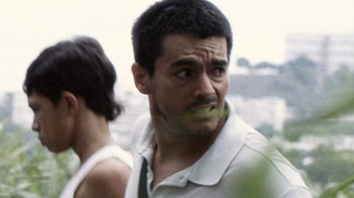 El drama “La familia” inaugurará Cinema Venezuela. En la foto:  Reggie Reyes (izq) y Giovanny García.