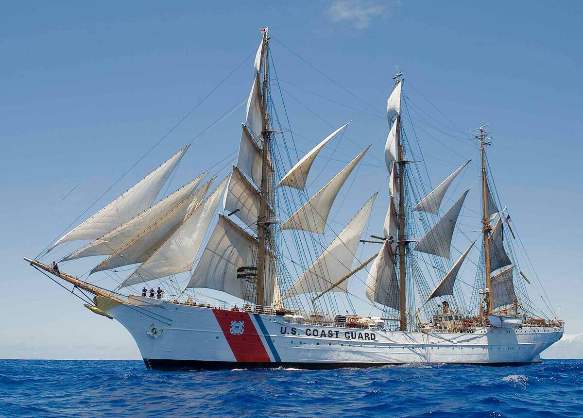 Embarcaciones de 40 países que llegarán a la ciudad para unirse a la fiesta, liderados por el velero estadounidense Eagle, de la Guardia Costera.