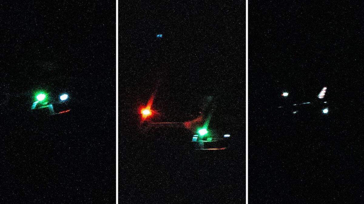 Durante el último mes, los residentes de Nueva Jersey han informado de luces extrañas en el cielo por la noche, una serie de avistamientos de drones que han atraído la atención de los residentes locales. Estas fotografías fueron tomadas el 8 de diciembre en Toms River, Nueva Jersey.