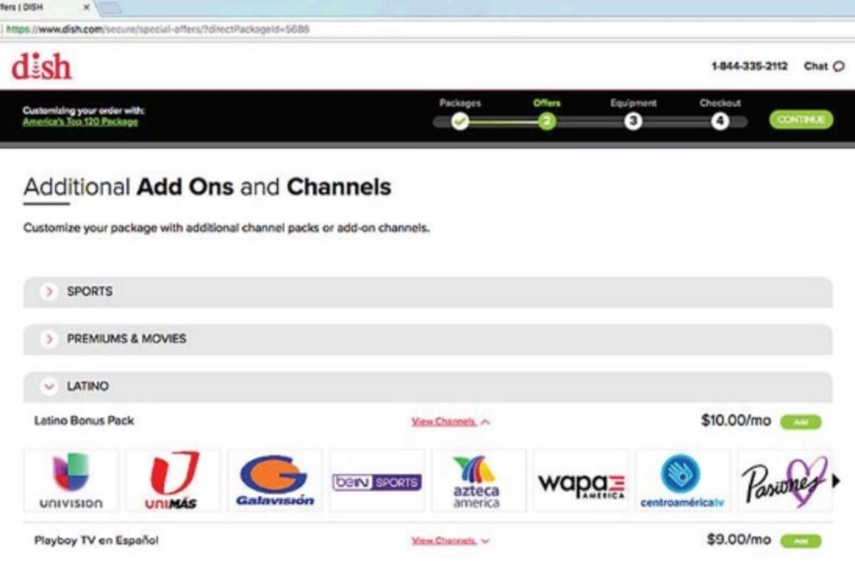 Univision acusa a Dish Network de haber ofrecido en un volante publicitario los canales Univision, Unimás y Galavisión, a pesar de que estos desaparecieron de la plataforma del operador desde hace más de tres meses.