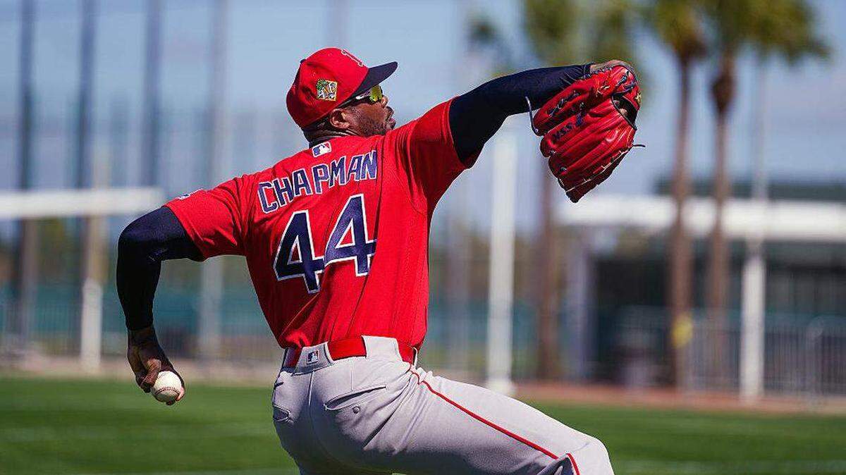 El relevista cubano Aroldis Chapman inicia su temporada 17 con números de leyenda y metas alcanzables que lo acercan aún más a Cooperstown. 