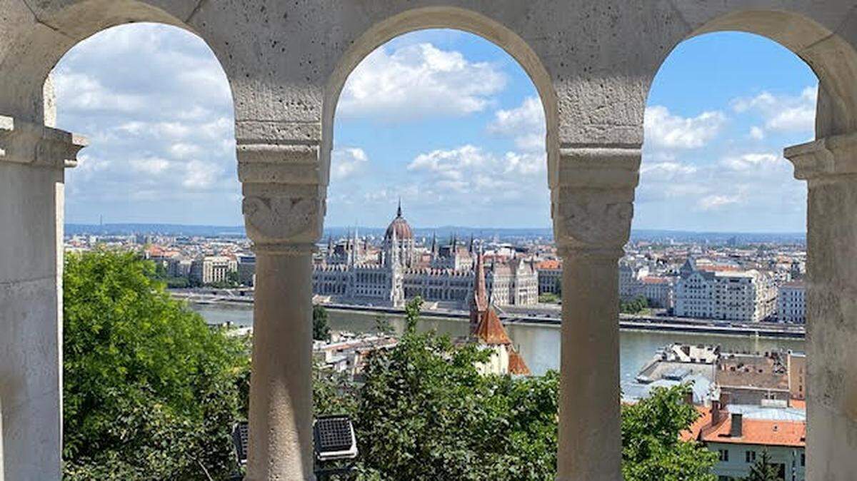 Budapest desde la colina de Buda.
