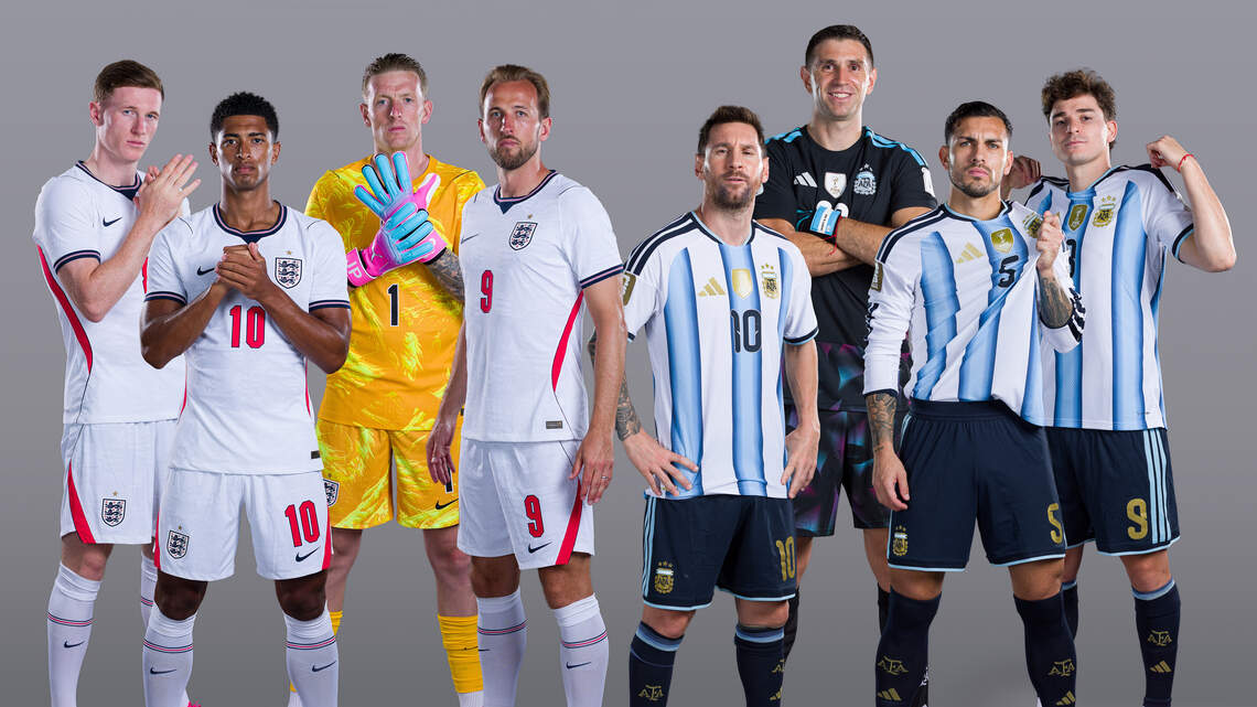 De la mano de Messi, Argentina enfrenta a Inglaterra en una esperada batalla por un puesto en la final