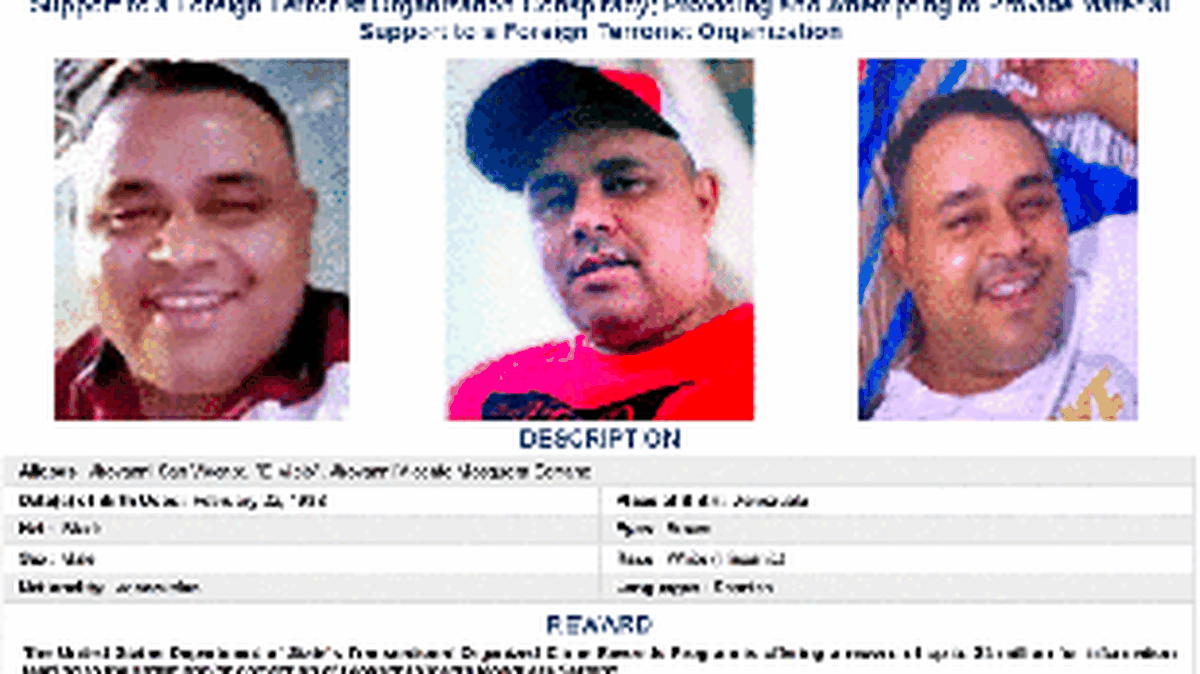 The FBI announced on Tuesday that Giovanni Mosquera Serrano, 37, alleged leader of the Tren de Aragua, has been placed its Ten Most Wanted List.