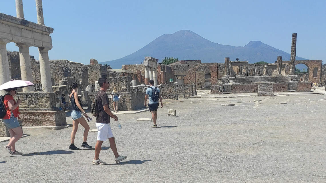 Cuando el Vesubio sepultó Pompeya y Herculano