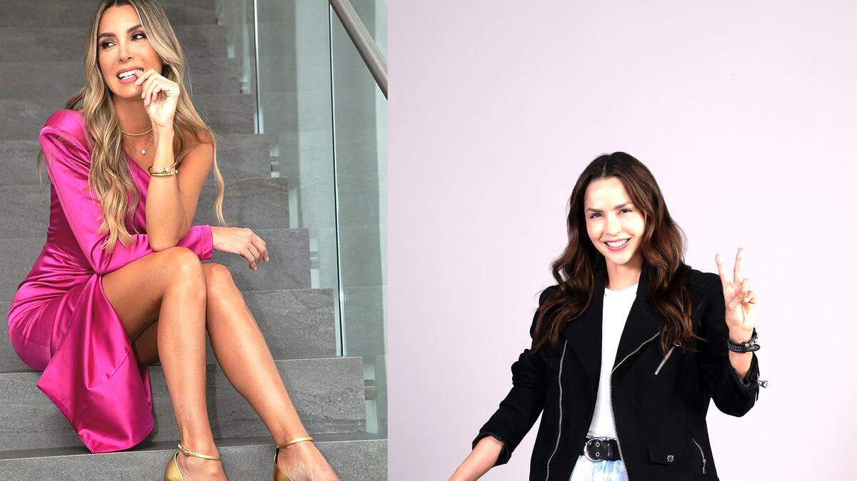 Carmen Villalobos y Elizabeth Gutiérrez.
