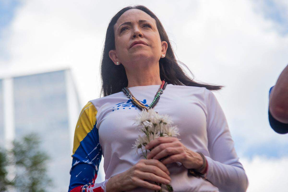 Venezuelan opposition leader Maria Corina Machado 