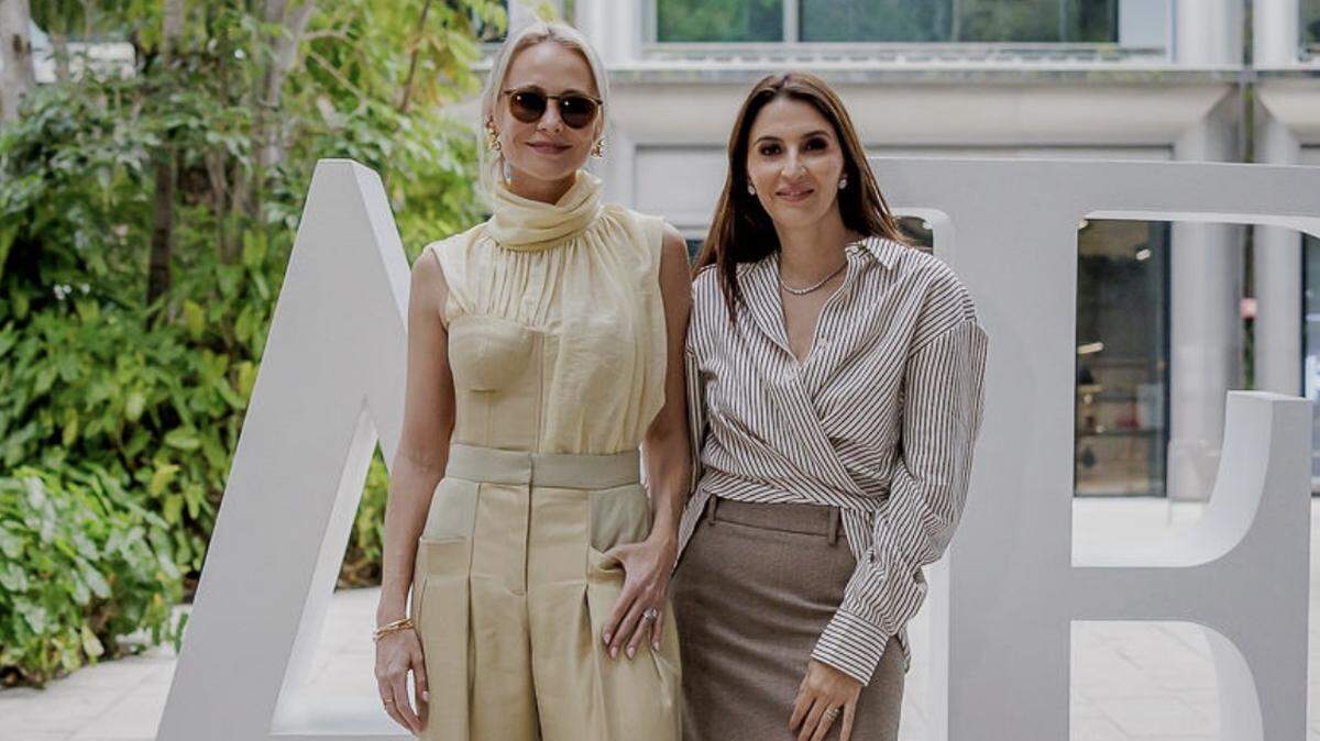 Estefanía Lacayo y Samantha Tams, fundadoras de Latin American Fashion Summit, LAFS.