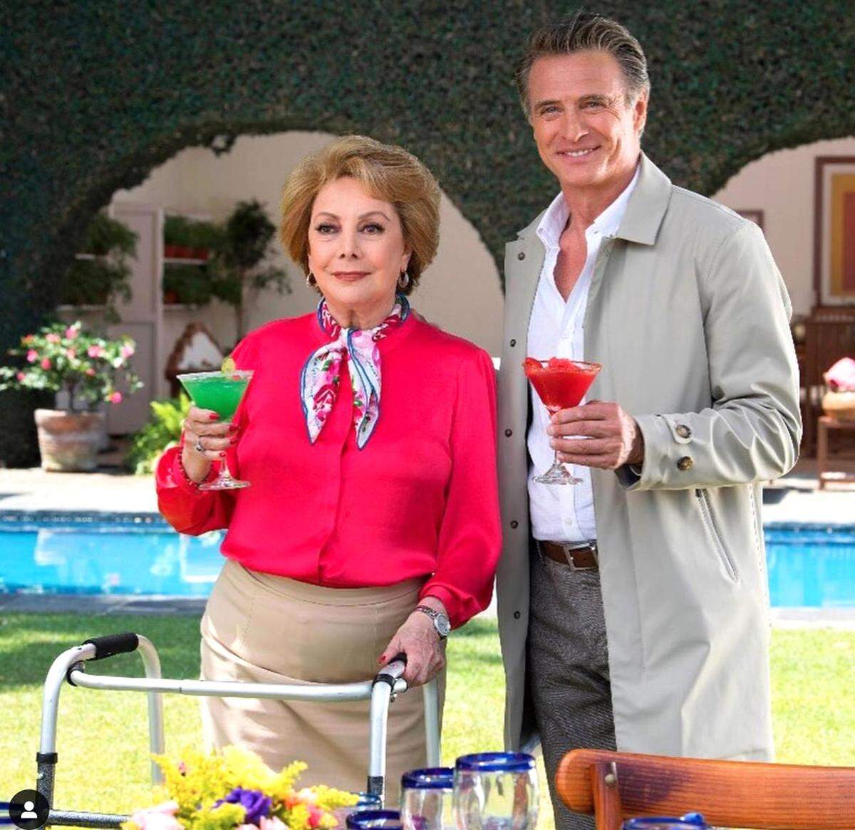 Jaqueline Andere y Juan Soler.