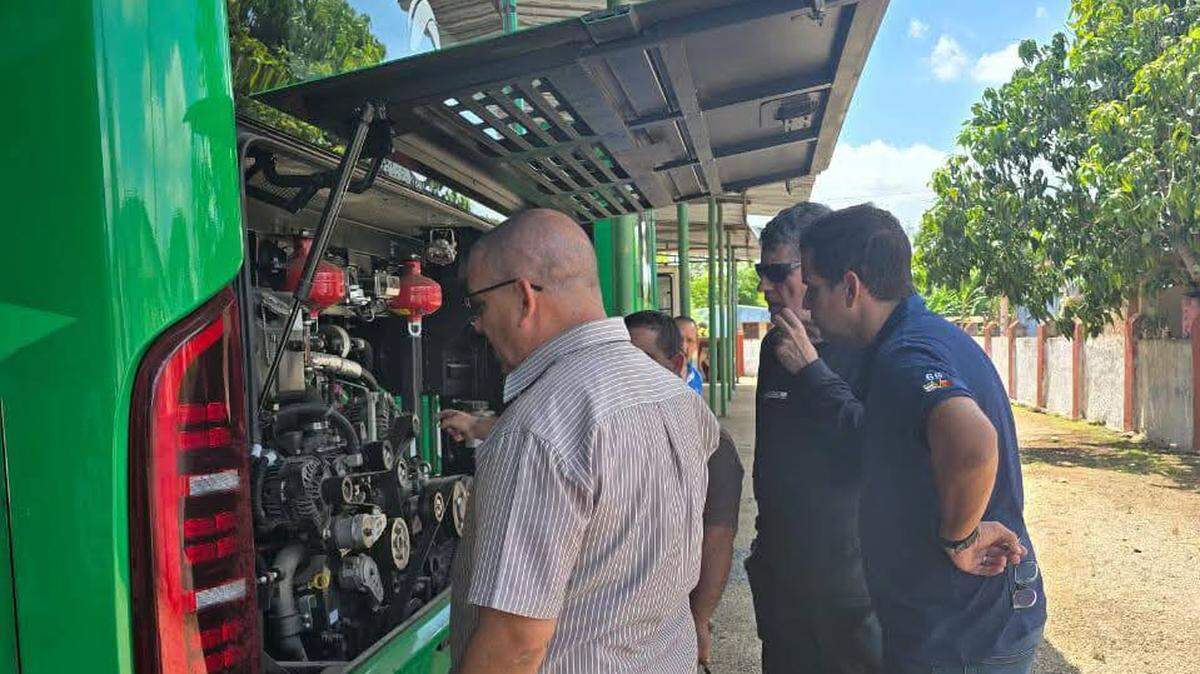 Según las fuentes oficiales, “en los próximos días” expertos de España echarán a andar en Matanzas la primera planta de biometano de la isla para “alimentar” autobuses ante la crisis de combustible.