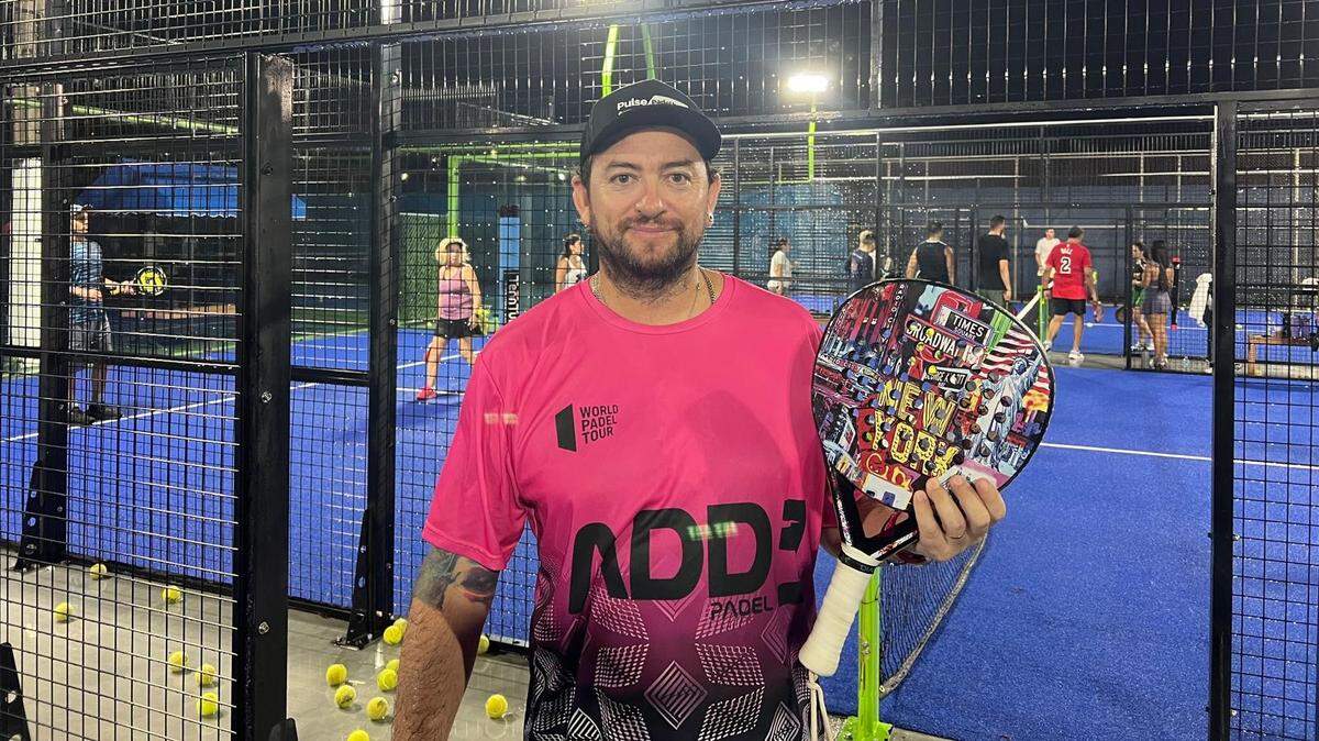 El pádel crece en el sur de la Florida gracias a los esfuerzos de su impulsor, Andrés Contreras.